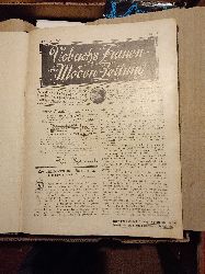 "."  Vobachs Frauen- und Moden - Zeitung  Jahrgang 1909/1910   52 Hefte completter Jahrgang 