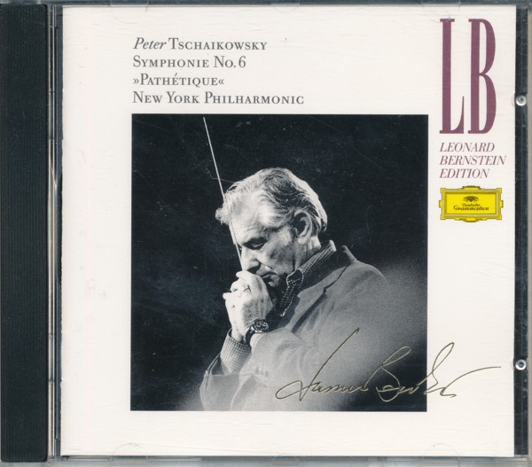 CD / COMPACT DISC:  PETER TSCHAIKOWSKY - SYMPHONY No. 6 "PATHÉTIQUE" New York Philharmonic, Leonard Bernstein. Leonard Bernstein Edition. 