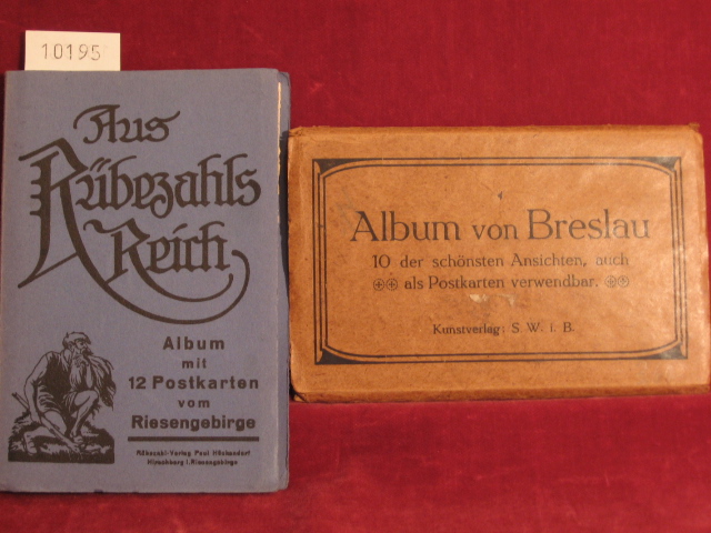   Album von Breslau. 10 der schönsten Ansichten, auch als Postkarten verwendbar. 