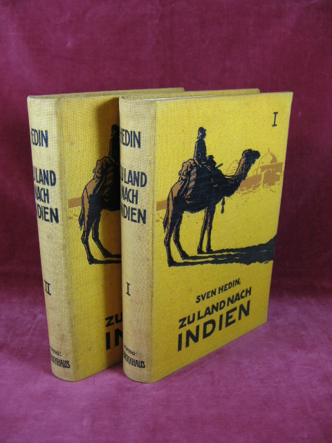 Hedin, Sven:  Zu Land nach Indien durch Persien, Seistan, Belutschistan. 2 Bände. 