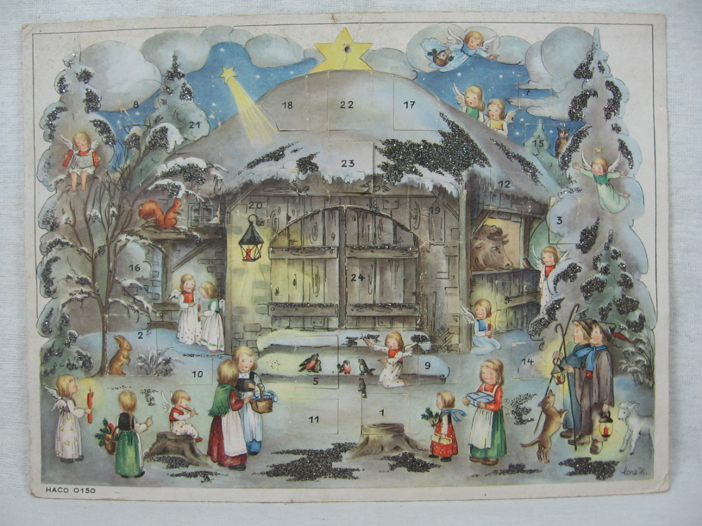 Hummel, Lore:  Adventskalender Stall von Bethlehem. 