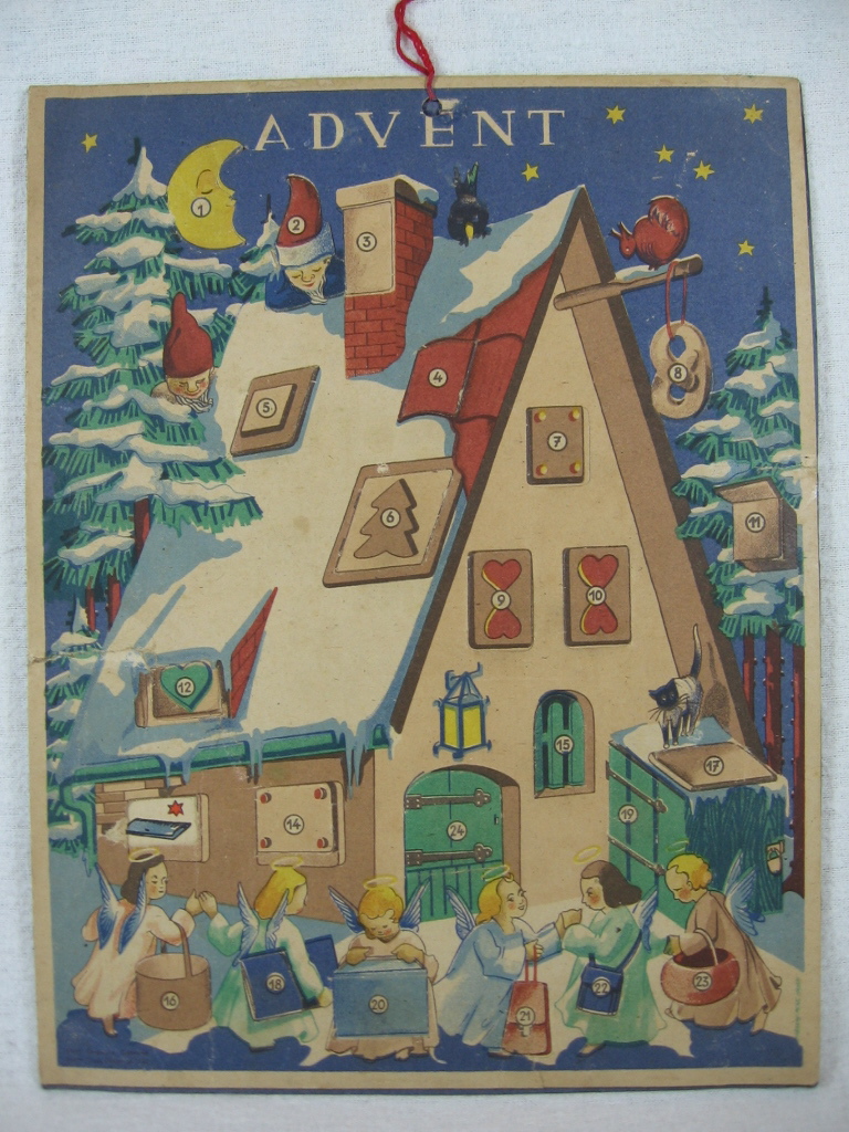Franke-Pickel, E:  Adventskalender " Lebkuchenhaus Advent ". 