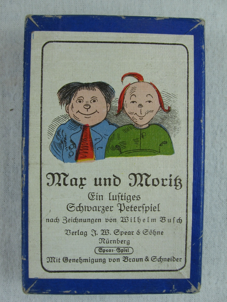Busch, Wilhelm:  Max und Moritz. Ein lustiges Schwarzer Peter-Spiel. 