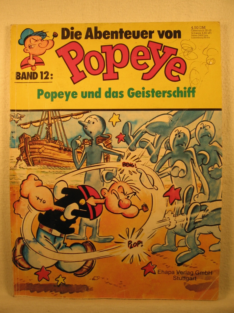   Die Abenteuer von Popeye. Band 12: Popeye und das Geisterschiff. 
