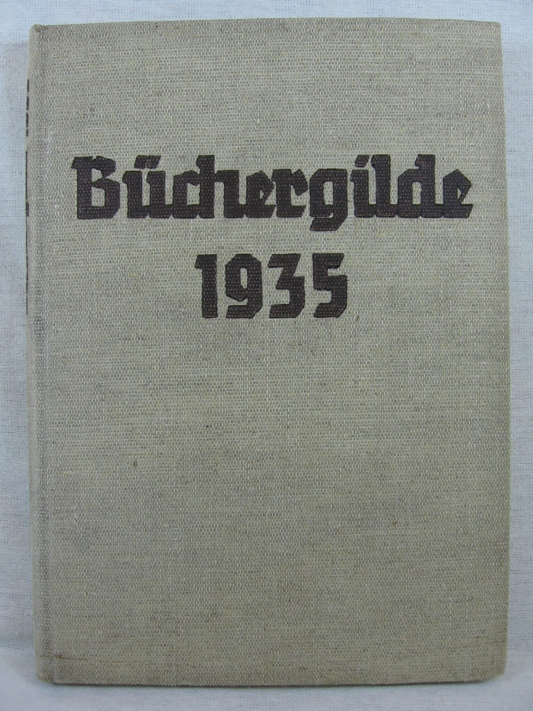   Die Büchergilde. 1935. Mitteilungsblätter der Büchergilde Gutenberg. 