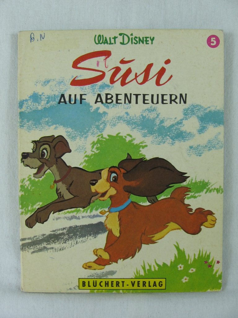 Disney, Walt:  Kleine Disney-Bilderbücher Nr. 5: Susi auf Abenteuern. 