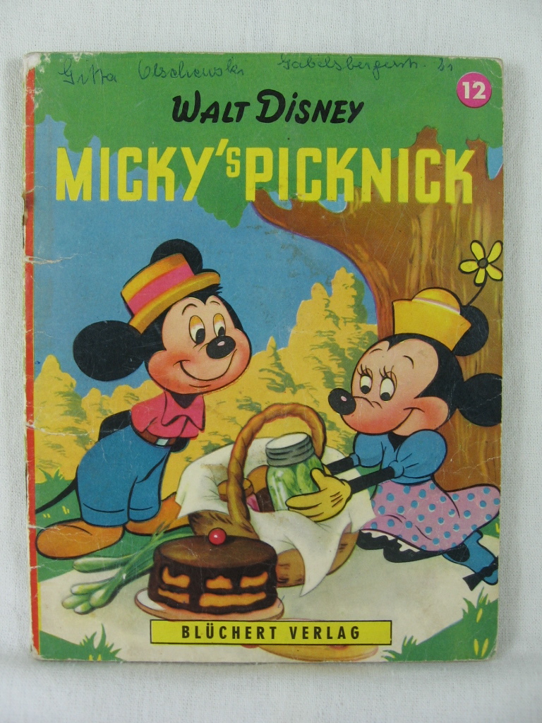Disney, Walt:  Kleine Disney-Bilderbücher Nr. 12: Micky´s Picknick. 