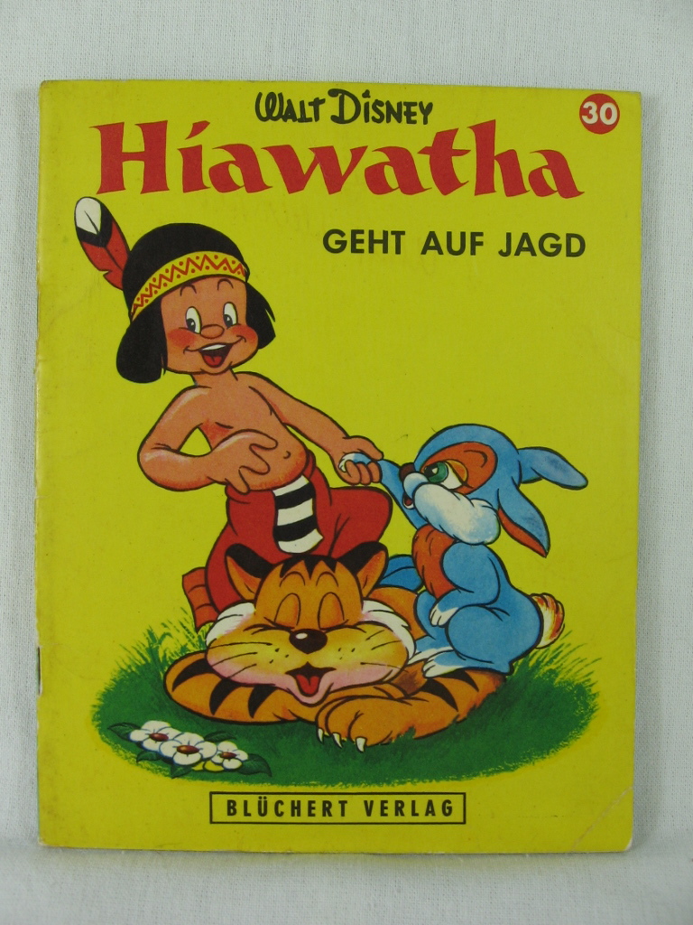 Disney, Walt:  Kleine Disney-Bilderbücher Nr. 30: Hiawatha geht auf Jagd. 