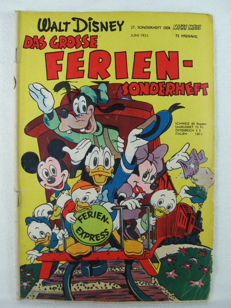 Disney, Walt:  Micky Maus Sonderheft Nr. 27: Das grosse Ferien-Sonderheft. 