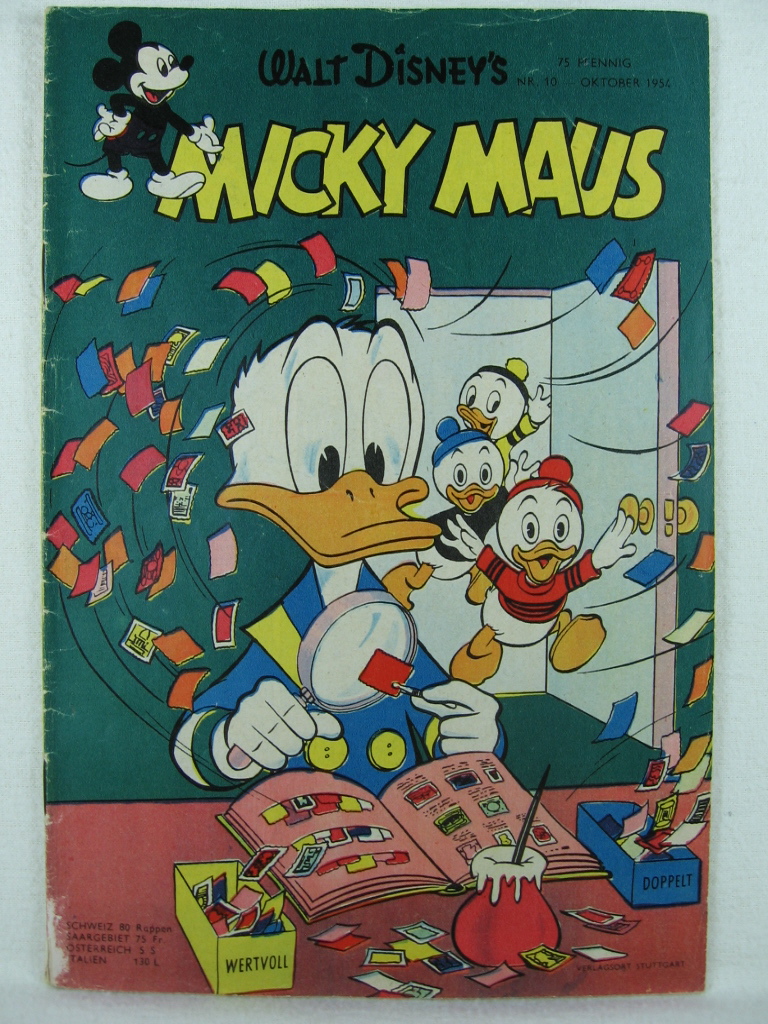 Disney, Walt:  Micky Maus. Heft 10, Oktober 1954. 