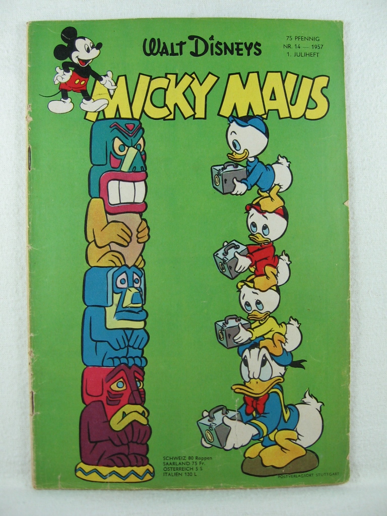 Disney, Walt:  Micky Maus. Heft 14, 1957. 