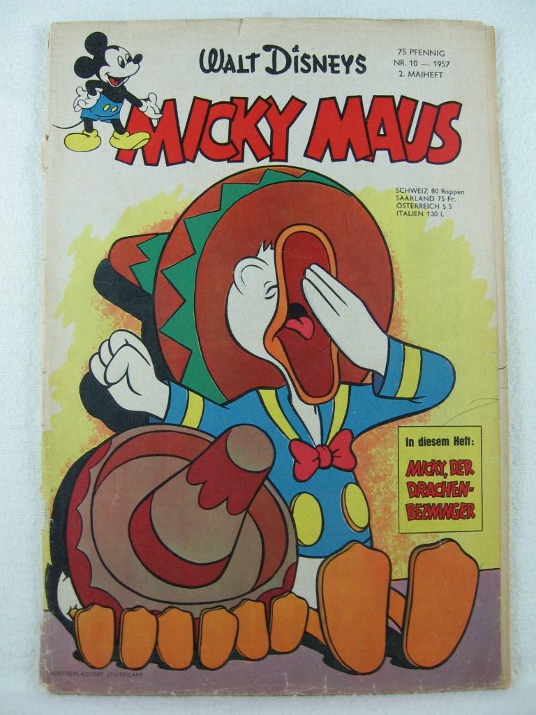 Disney, Walt:  Micky Maus. Heft 10, 1957. 