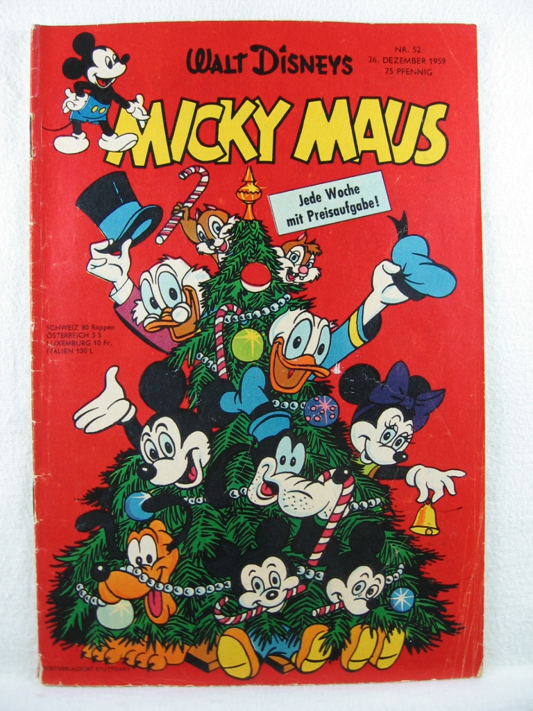 Disney, Walt:  Micky Maus. Heft 52, 1959. 