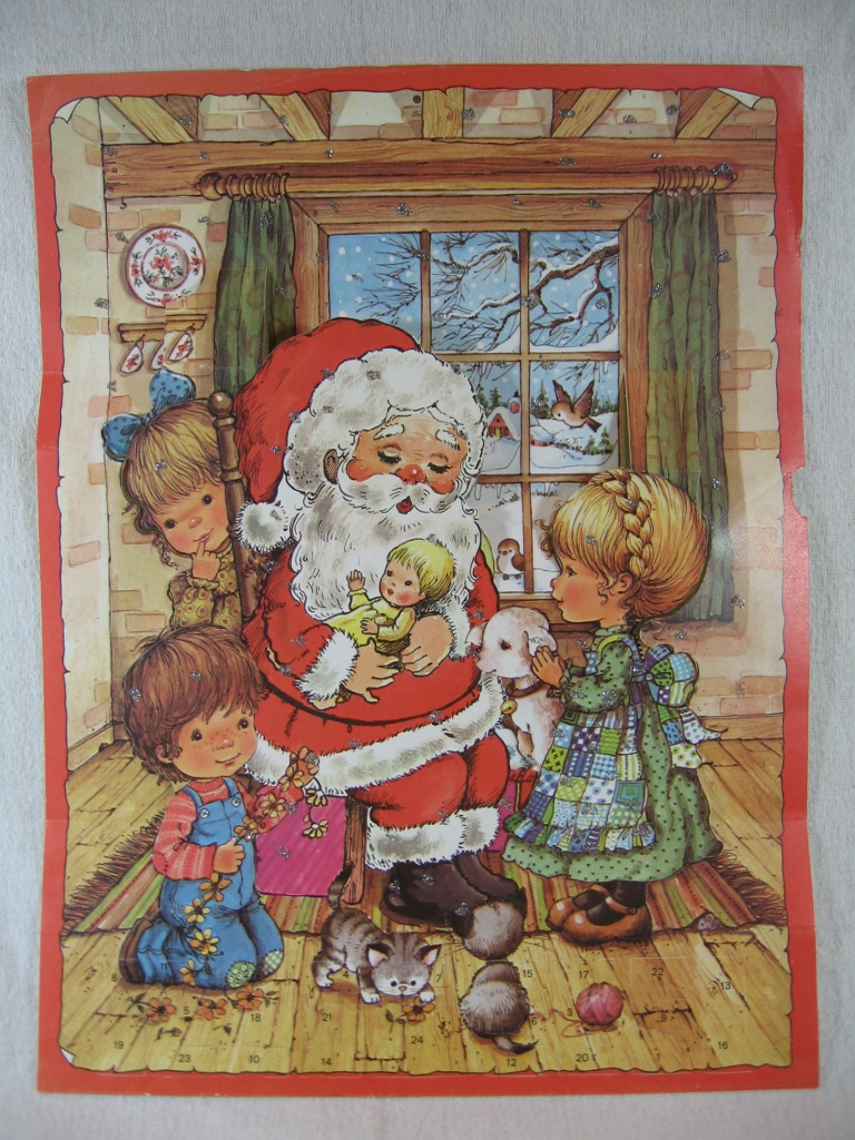   Adventskalender: Der Weihnachtsmann. 