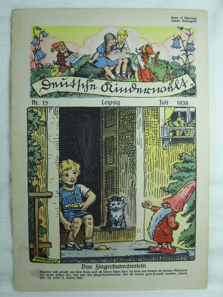   Deutsche Kinderwelt. Jahrgang 1938, Heft Nr. 15. 