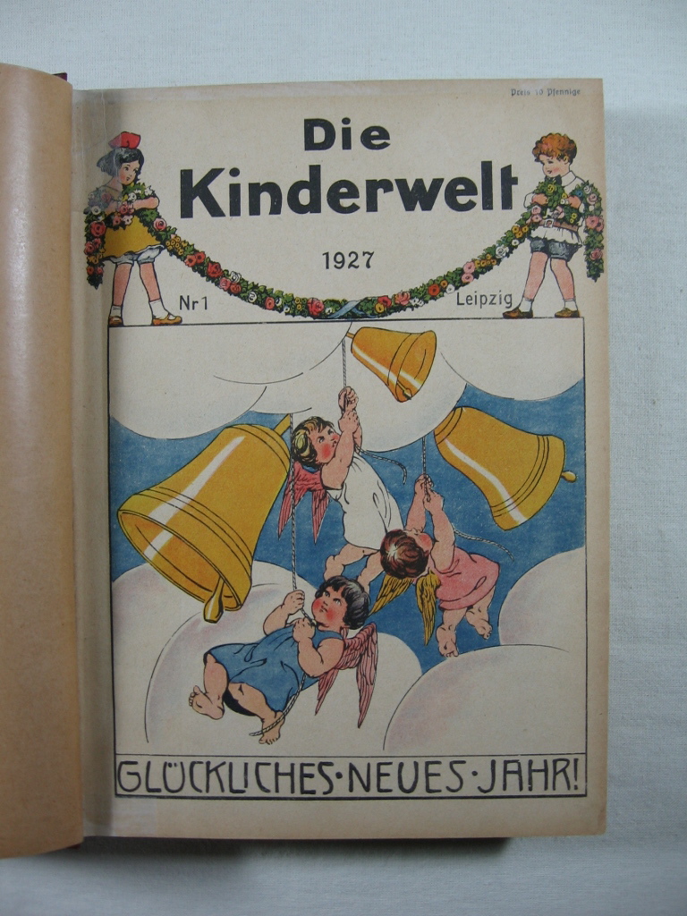   Die Kinderwelt. Jahrgang 1927/1928: 52 Hefte gebundene Kinderzeitung. 