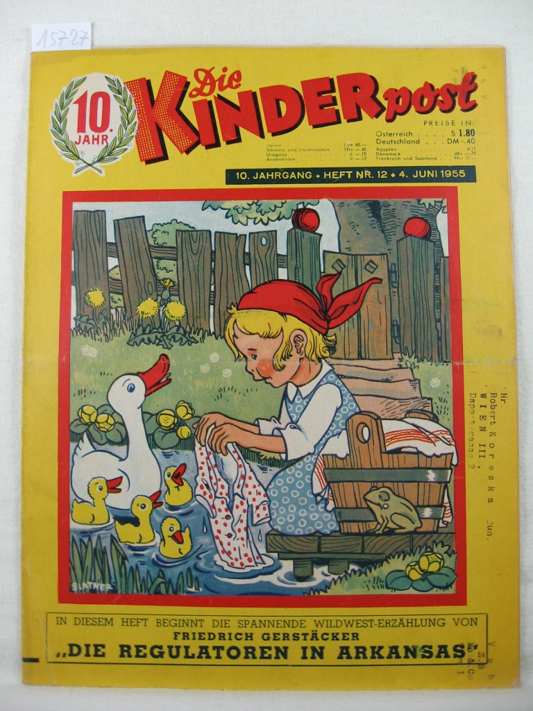   Die Kinderpost. 10. Jahrgang, 1955, Heft 12. 