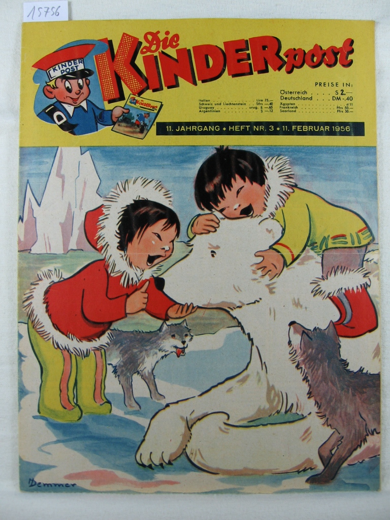   Die Kinderpost. 11. Jahrgang, 1956, Heft 3. 