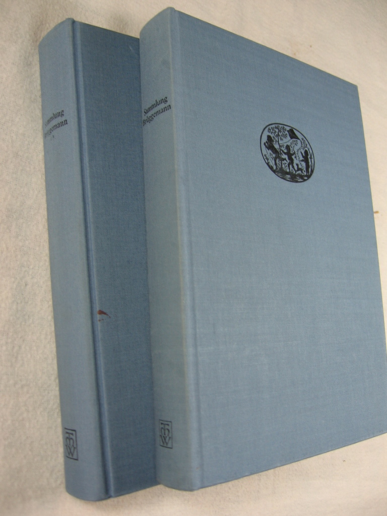 Brüggemann, Theodor:  Kinder- und Jugendliteratur 1498 - 1950. Kommentierter Katalog der Sammlung Brüggemann. 2 Bände. 