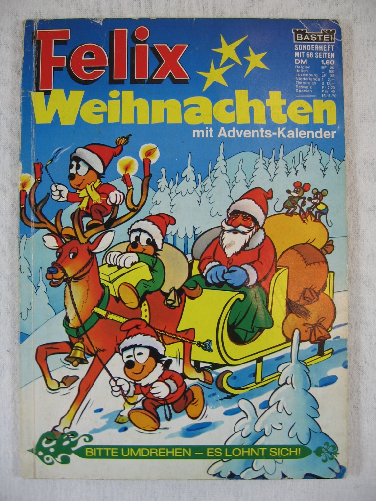   Felix. Sonderband Weihnachten 1970. 