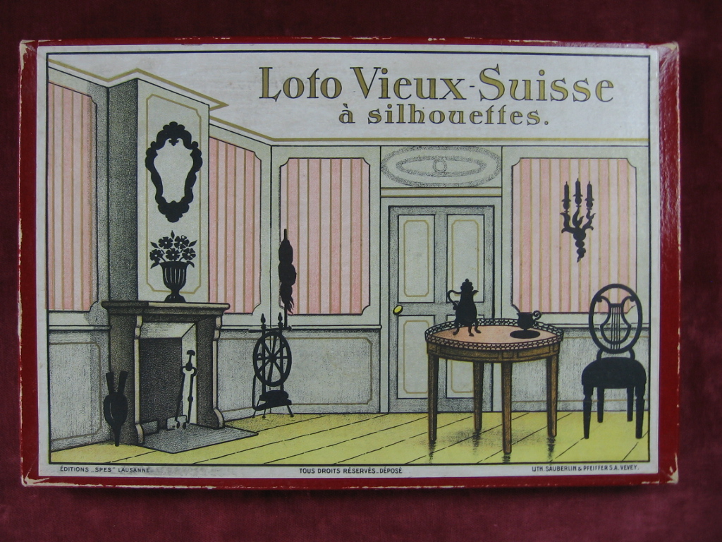   Loto Vieux-Suisse a silhouettes. 