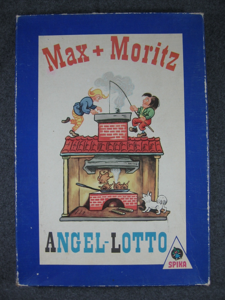 Busch, Wilhelm:  Max und Moritz Angel-Lotto. 