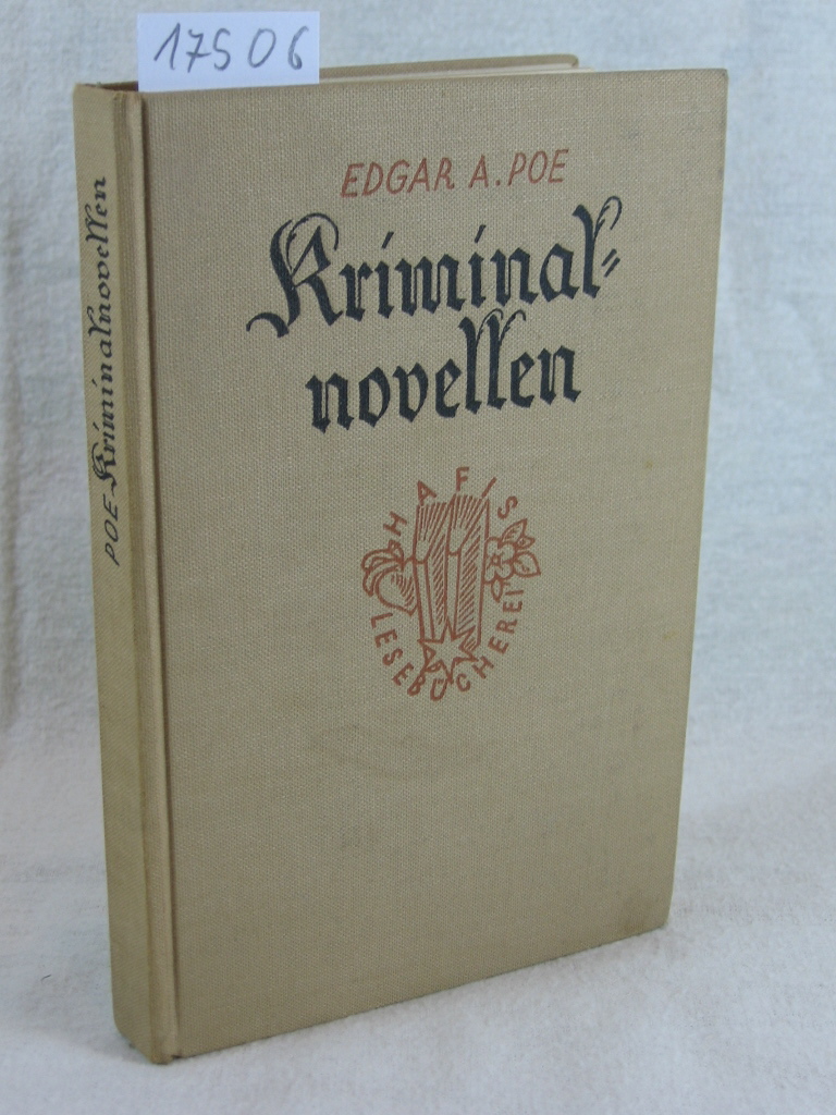 Poe, Edgar E.:  Kriminalnovellen. 