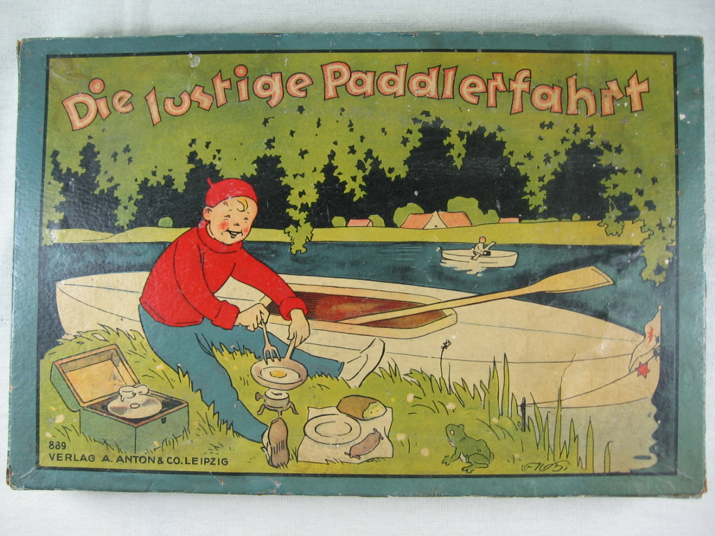 Baumgarten, Fritz:  Die lustige Paddlerfahrt. 