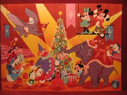 Disney, Walt:  Adventskalender " Micky Maus und ihre Freunde im Zirkus ". 