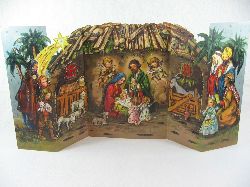   Adventskalender zum Aufstellen: Im Stall von Bethlehem. 