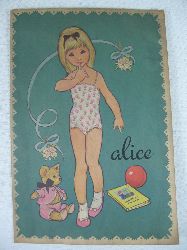   Alice - Louise (Ankleidepuppen). 