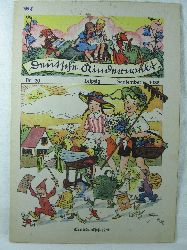   Deutsche Kinderwelt. Jahrgang 1938, Heft Nr. 20. 