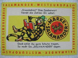   Salamander / Lurchi Zauberzahlen. 