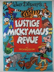 Disney, Walt:  Kinoplakat: Lustige Micky Maus Revue. 