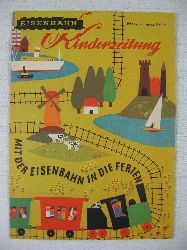   Eisenbahn-Kinderzeitung. 5. Jahrgang, 1956, Heft 4. 