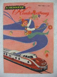   Eisenbahn-Kinderzeitung. 7. Jahrgang, 1958, Heft 1. 