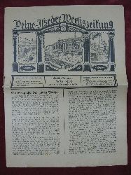 Grube, Werner:  Peine-Ilseder Werkszeitung. 6. Jahrgang, Nr. 32, 6. Nov. 1926. 