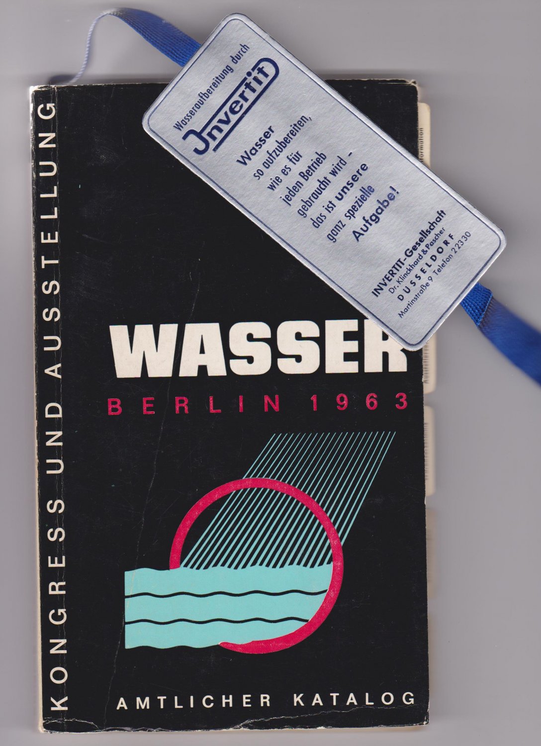   Wasser. Berlin 1963. Kongreß und Ausstellung. Amtlicher Katalog. 
