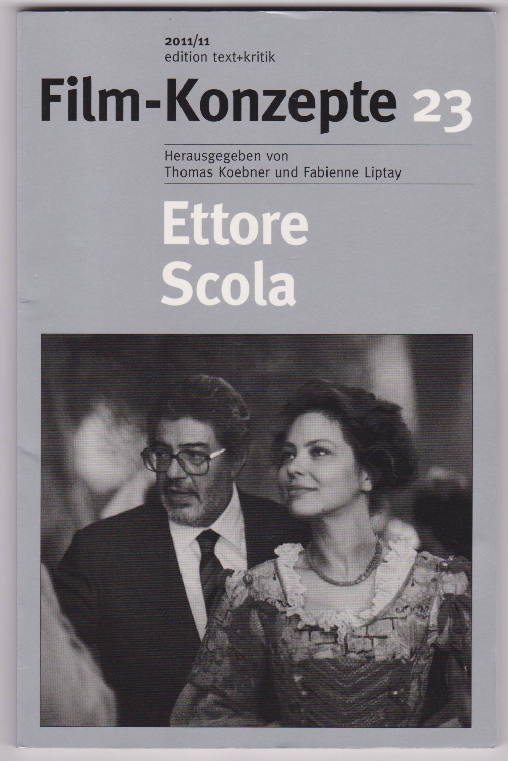 BUOVOLO, Marisa (Herausgeberin):  Film-Konzepte 23. Ettore Scola. 