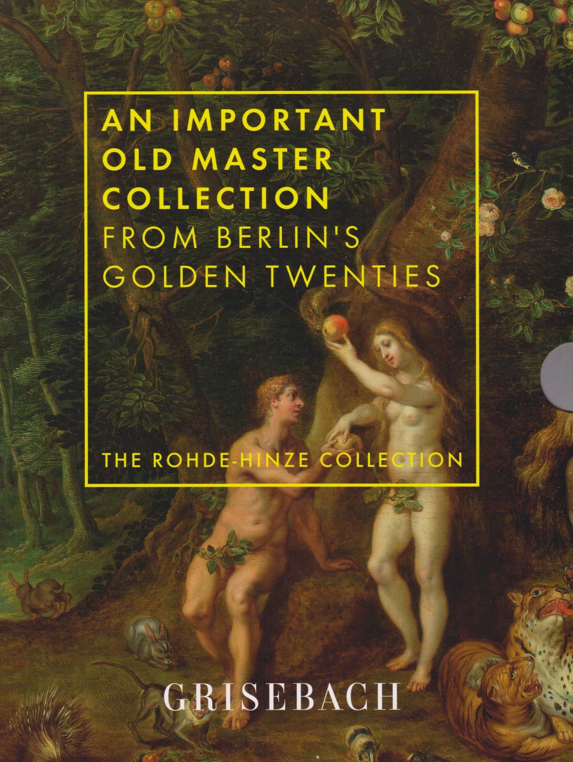Rohde-Hinze / Villa Grisebach Auktionen (Herausgeber):  Die Sammlung Rohde-Hinze. (2 Bände). Band I: Gemälde & Skulpturen / Band II: Angewandte Künste. 