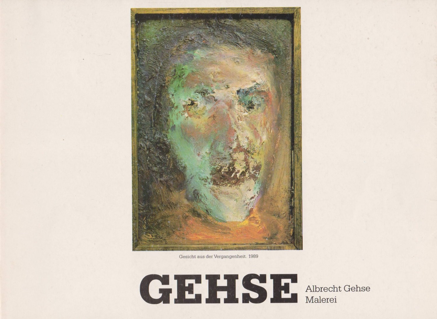 GEHSE, Albrecht:  Gehse. Malerei. (Signiert!). 
