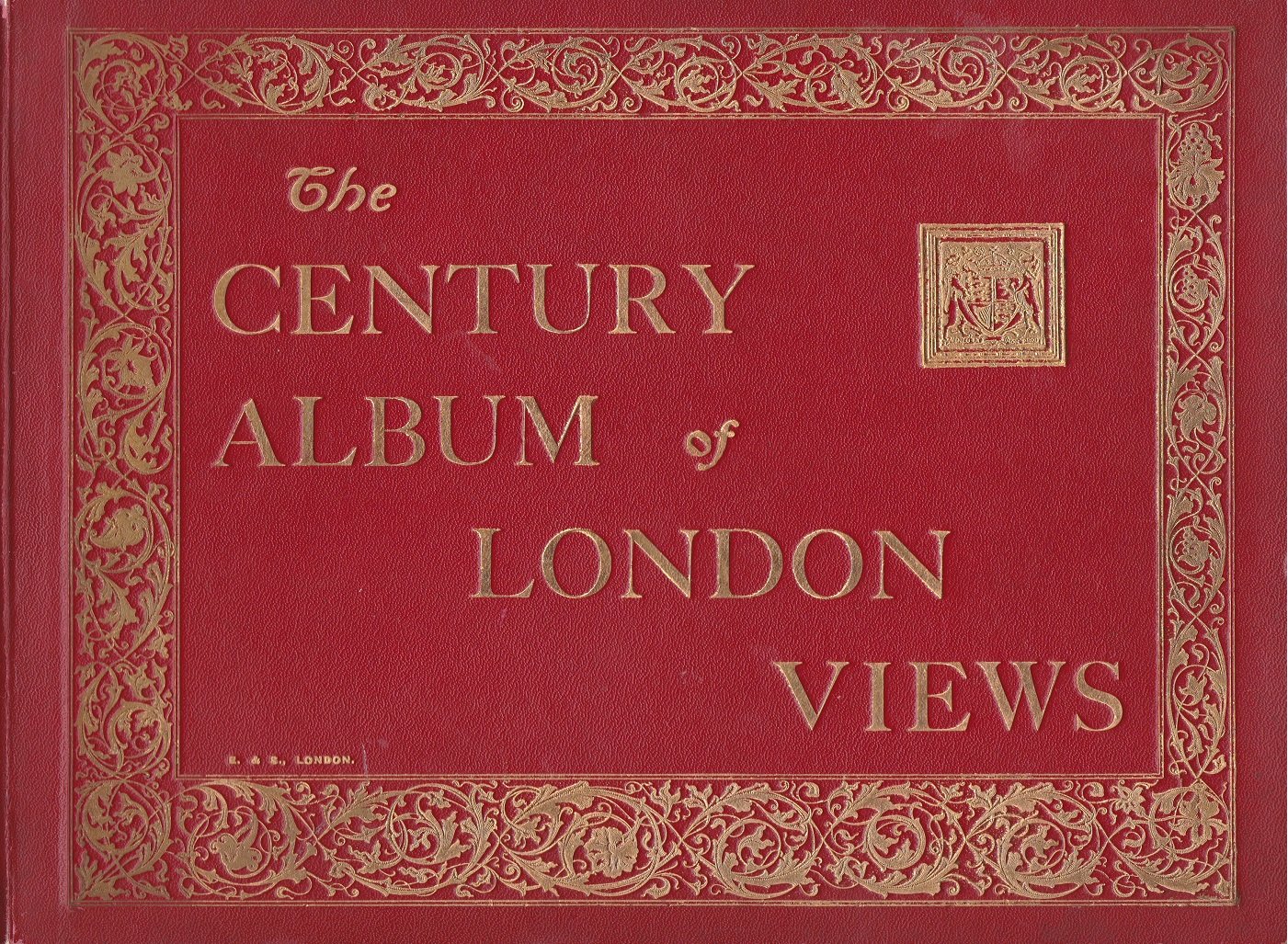 Eyre & Spottiswoode Ltd. (Editors):  The Century Album of London Views. 