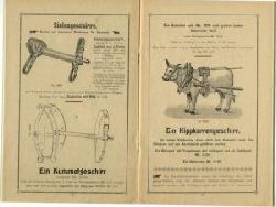 SCHTTLER, Wilhelm:  Preisbuch ber complette Ochsen-Geschirre in gutsitzender, dauerhafter Arbeit vom besten Material. 