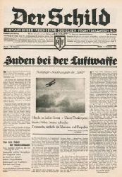 Reichsbund jdischer Frontsoldaten E.V. (Hrsg.):  Der Schild. Nr. 52 / 14. Jahrgang / 27. Dezember 1935. Frontflieger-Sonderausgabe. (Verkleinerter Reprint). 