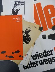 Bild-Zeitung Berlin (Herausgeber):  Helle geht wieder durch Berlin! (Mappe der Westberliner Bild-Zeitung mit Werbematerial im Jahr 1966). 