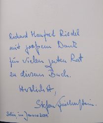 FINCKENSTEIN, Stefan Graf Finck (Hrsg.):  Bellevue. (Widmung!). Vom kniglichen Schloss zum Berliner Amtssitz des Bundesprsidenten. 