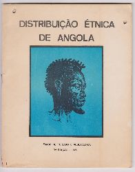 Angola. -  Distribuicao Etnica de Angola. 