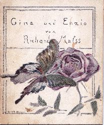 MALSS, Richard:  Gina und Enzio. Den Umschlag zeichnete Charlotte Berend. 