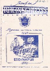 Rheinschloss-Filmtheater, Berlin-Friedenau (Lichtspiele/Kino):  Der Tiger von Eschnapur. Filmprogramm zur Auffhrung des Films im Jahr 1949. 