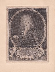   Portrt / Bildnis von Caspar Neumann / Casparus Neumannus (1683-1737). 